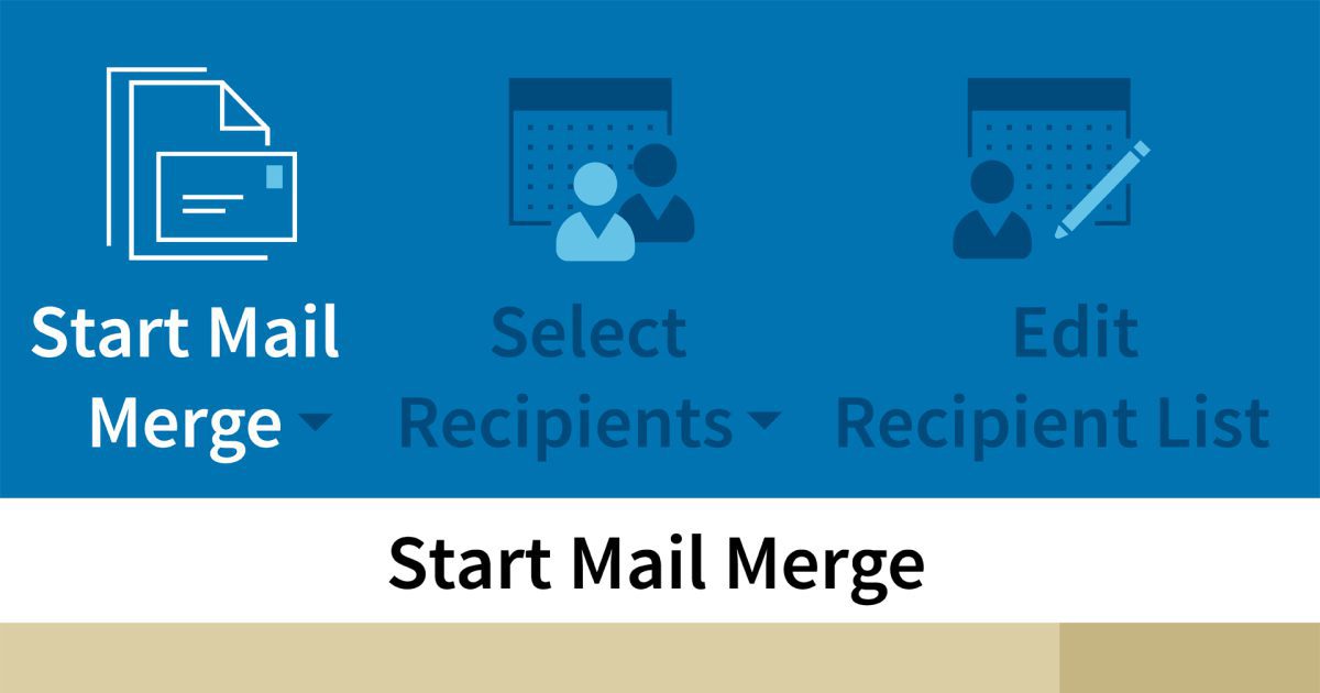 Làm Mail Merge bằng Word và Excel